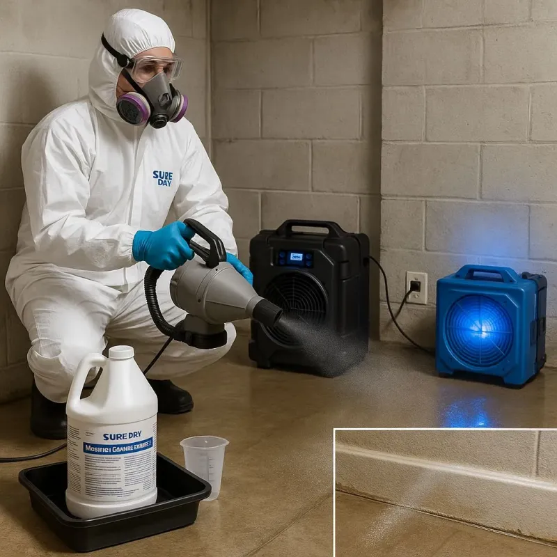 Sanitization and Odor Removal process in Cos Cob, CT