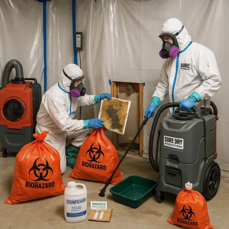 Contaminated Water Handling Protocols process in Cos Cob, CT