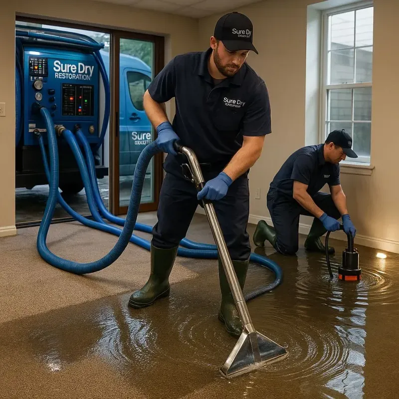 Water Extraction and Removal process in Cos Cob, CT